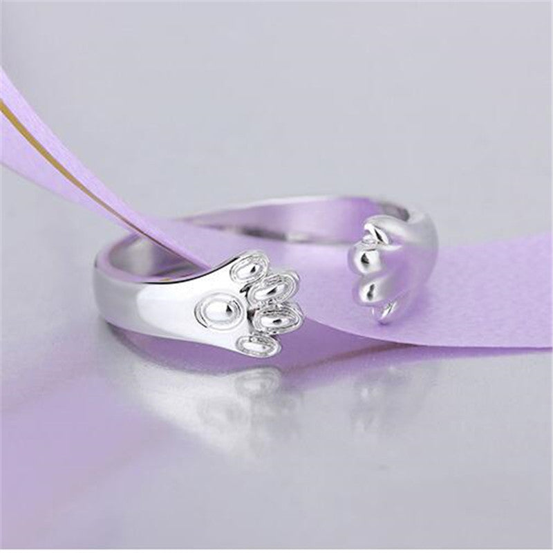 Cat Silver Fashion Jewelry