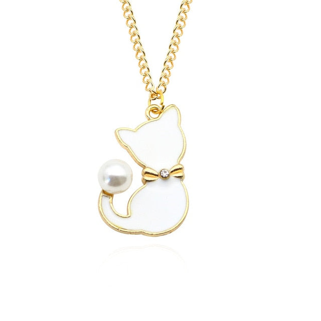 Cat Dripping Necklace