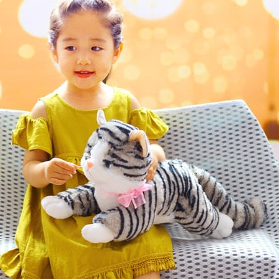 simulated cat doll plush toy