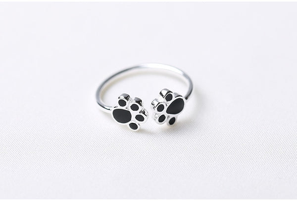 Cat Paw Print Rings