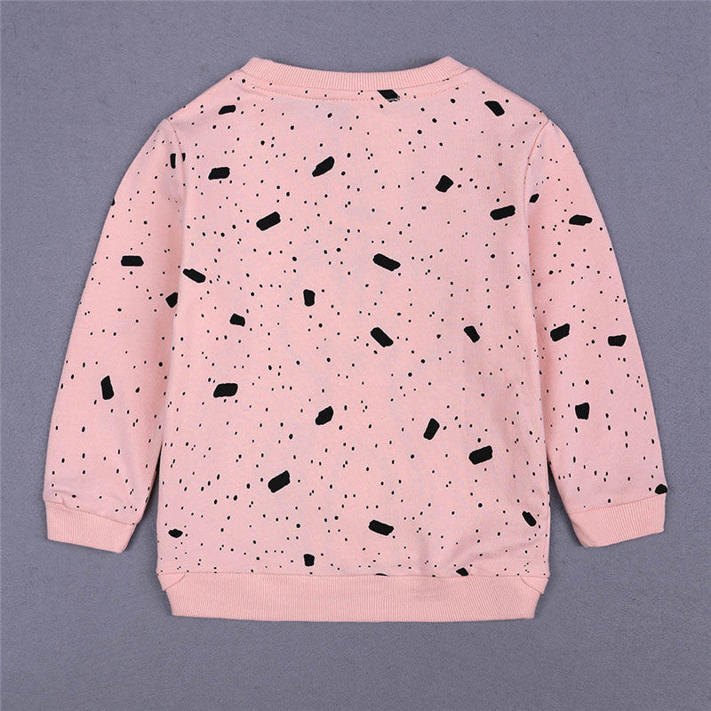 Baby Girl Cat Sweatshirt