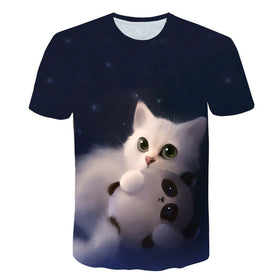 Night cat lady T-shirt
