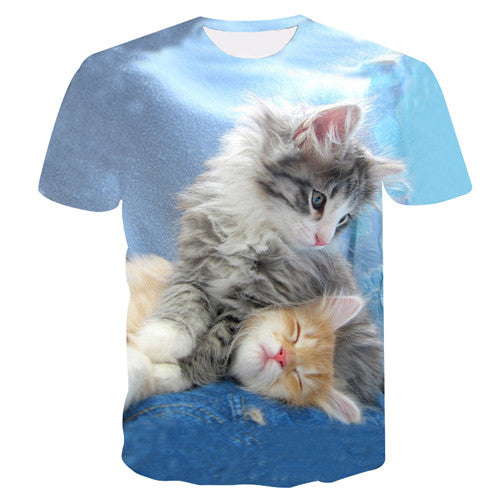 Night cat lady T-shirt